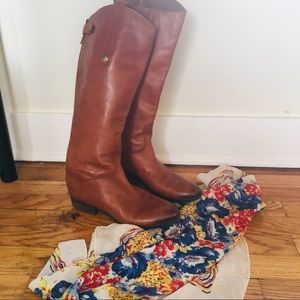 Sam Edelman 8.5 Penny Riding Boots Tall Leather
